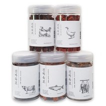 진짜육포 강아지 간식 져키 180g, 3개, 오리고기