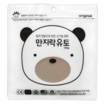 (EY) 만지락 소프트유토 100g (유아 및 초등 저학년용)유토 이야코유토 만지락유토 유점토 굳지않는점토 교육용점토, 상세페이지 참조