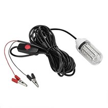 수중 명장 집어등 수중 빛나는 물고기 새우 트래핑 램프 야간 낚시 액세서리 태클 표시등, 02 WHITE