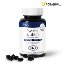 로니웰 아이케어 루테인 500mg 90캡슐(3개월분), 상품상세참조