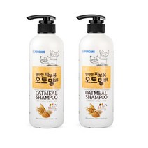 포켄스 연약한 피부용 오트밀샴푸, 550ml, 2개입