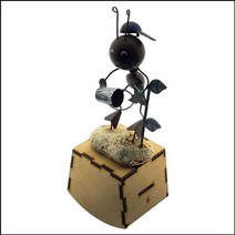 [바보사랑] DIY 흔들흔들 오르골 뮤직박스 양철 개미 만들기, 상세 설명 참조