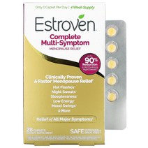 Estroven Complete Menopause Relief 베지 정 28정, 기본