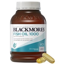 Blackmores 블랙모어스 피쉬오일 오메가3 1000MG 400캡슐, 1개, 400정