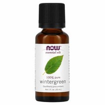 나우푸드 에센셜 오일 100% 퓨어 순수 윈터 그린 1 fl oz(30ml), 1개, 30ml