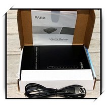 PBX 콜센터아날로그 PABX 시스템 3 줄 8, 한개옵션0