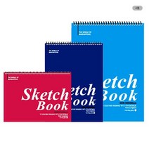 4절 전문가용 스케치북 색상랜덤 17매 1EA, 단품, 단품