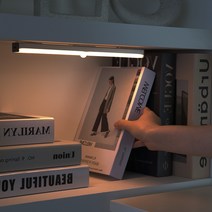 케이시조명 무선센서등 USB 충전형 탈부착 300mm 500mm 자취방필수템 자취생꾸미기, 500mm 사이즈 하얀불