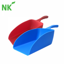 플라스틱 사각 스쿱 스쿠프 바가지 대형 스푼 삽 1L, 빨강