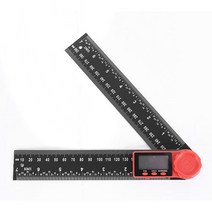 블루텍 디지털 각도기 길이 각도측정 휴대용 전자 정밀 각도계, BT-PB200(200mm)