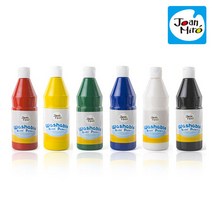 리틀호안미로 워셔블페인트 500ml 6색세트 미술놀이 유아물감