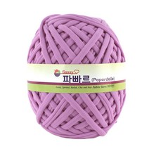 쎄비 파빠르 패브릭얀 뜨개실 500g, 27.연보라, 1개