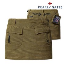 파리게이츠 골프 pearlygatesgolf여성 믹스 체크 큐롯 스커트 P52101PK363 YL, 002