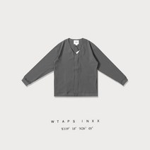 wtaps inxx 봄 일본 복고풍 느슨한 선 스크린 셔츠 남성과 여성 커플 모델 게으른 국가 조수 카디건 재킷