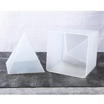 15CM DIY 슈퍼 대형 피라미드 프레임 세트 삼각형 실리콘 몰드 수지 공예 쥬얼리 크리스탈 플라스틱 만들기 도구, Frame And Frame