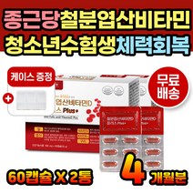 수험생 청소년 철분제 엽산 비타민D 산소운반 에너지 산소운반 혈액 에너지 생성 추천 필수 데일리 비타민B12 코발라민 철 보충제 30대 40대 50대 60대 여성 여자 남성 남자