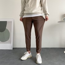 남자 사방스판 벤츄리 조거 밴딩 팬츠(3color)