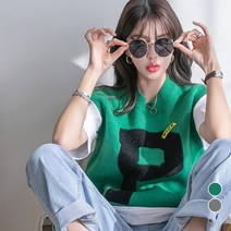 [나크21] (55~100) 캐주얼무드 니트 베스트 NK21-T-18