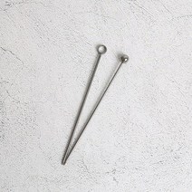 칵테일픽 (구슬/링) 블랙, 구슬