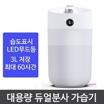 MMSb_대용량가습기 3L 무드등 대형 산업용 60시간 듀얼 사무실zab144, MMSb_비즈 빅포그가습기 GB300