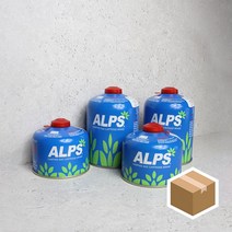 [알프스이소부탄] 알프스 캠핑 이소 부탄 가스 230g 450g BOX 대용량 업소용