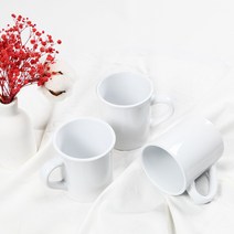 써니 머그컵 커피잔 머그잔 답례품 보틀, 화이트
