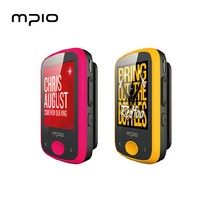 MPIO 클립형 스포츠 MP3 플레이어 16GB, 옐로우, A-30