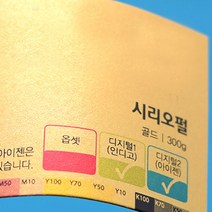 맞춤명함제작 명함제작 고급명함 디자인무료, 다_수입지 시리어펄골드 양면 200장