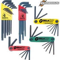 본더스 볼렌치 세트 육각렌치 L렌치 엘렌치 렌지 렌찌 10946 BONDHUS (1.5~5mm)
