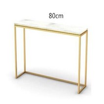 대리석 이동식 바 테이블 카페 조리대 접이식 보조 아일랜드 접이식 미니 확장형 주방 홈바, 조립형, A타입 골드(가로80세로30높이75)