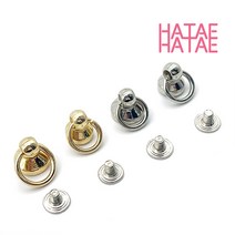 하태하태 오링 솔트레지 한쌍 10mm 8mm 솔트리지 가죽공예 핸드폰줄 만들기, 01.골드 8mm