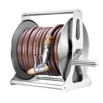 세차 물호스 거치대 벽 수납 호스 행거 파이프 랙 받침대 20미터 30미터, 기본형 30m 수도관