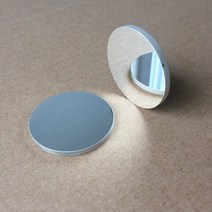광학 K9 유리 디스크 미러의 직경 30 Mm 알루미늄 도금에 대한 맞춤형 삼프리즘 실험