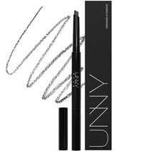 유니클럽 드로잉 아이브로우 타원형 0.35g, 04 진회색, 1개