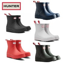 헌터 레인부츠 숏 오리지널플레이 HUNTER 여름앵클부츠 장마 장화