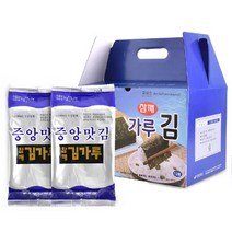 중앙맛김 보령 대천김 참깨 김가루 25g x 12봉, 25g*12봉