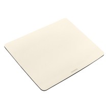 코네보 가죽 마우스 패드 논슬립 천연고무 생활방수 세척가능 데스크 인테리어 250X200X3.5mm, 아이보리, 1개