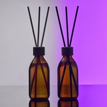 (레이어드 추천세트 03) 오도니 시그니처 퍼퓸향기샤워 실내 디퓨저 200ml x 2 + 블랙스틱팩, 고스트머스크+아로마홀릭+블랙스틱팩