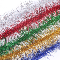 크리스마스 모루 철사모루, 1세트, 02 철사모루 Silver 10줄