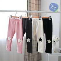 리틀맘 깜짝쇼킹가! 스타 밍크털 심플 밍크털 기모레깅스 2종 택1