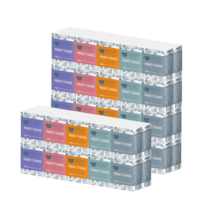 보니타굿즈 미니 포켓티슈 펄프 3겹 10매 60개/ 휴대용 여행용