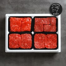 [홍성아토한우]명품 정육선물세트 1.6kg [국불장], 단품
