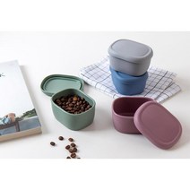 30대 직장인 전자레인지용 도시락통 작은식당 반찬, 1개, 대(그린)