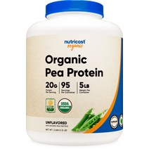 오가닉 완두콩 프로틴 5lb 무맛 1병, 1개, 단품, 단품