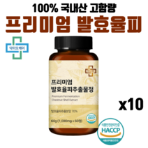 닥터오케이 프리미엄 발효율피 추출물 정, 10개