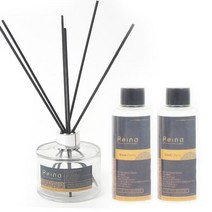 레이나퍼퓸 디퓨저 150ml 1+1+1+스틱2세트 자몽:화이트머스크, 향