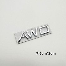 볼보 자동차 스타일링 엠블럼 뒷 트렁크 개조 배지 스티커 바디 데칼 XC90 T5 AWD, 08 NO.8