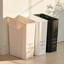 푸벨드마망 사각 오픈 휴지통 15L(3개), 베이지+베이지+베이지