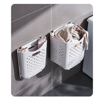 레드앤레디 접이식 세탁 부착식 빨래바구니, 골드