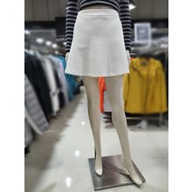헤지스 / 화이트 퍼피자수 면혼방 미니스커트 / WWSK0D974OW(120275 )